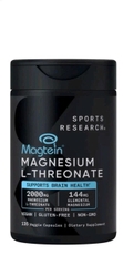 Sports Research Magtein Magnesium L-Threonate 2000mg 135 Viên – Hỗ Trợ Não Bộ, Trí Nhớ Và Khả Năng Tập Trung