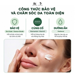 Kem Chống Nắng Md:ceuticals 3D Moisturizing Sunscreen Protection SPF 50+/ Kem chống nắng toàn diện cho da đang điều trị nám, sau công nghệ cao