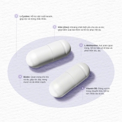 Cystine Plus 60 Viên – Viên uống hỗ trợ giảm mụn, hạn chế rụng tóc và nuôi dưỡng làn da