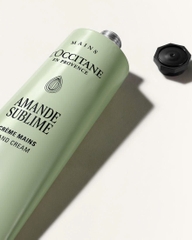 L’OCCITANE ALMOND HAND CREAM 150ML: KEM DƯỠNG TAY HẠNH NHÂN CẤP ẨM 24 GIỜ, LÀM MỀM VÀ MỊN DA