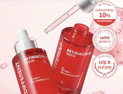 DR.DIFFERENT RETINIACIN 10 SERUM 30ML: TINH CHẤT RETINAL VÀ NIACINAMIDE 10% HỖ TRỢ GIẢM DẦU, MỜ THÂM VÀ CẢI THIỆN LÃO HÓA