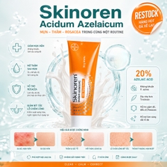 Skinoren Acidum Azelaicum: Kem Trị Mụn, Mờ Thâm & Điều Trị Rosacea Chuyên Sâu