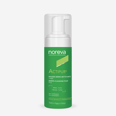 NOREVA ACTIPUR DERMO-CLEANSING FOAM / BỌT RỬA MẶT GIÚP LÀM SẠCH DA, LOẠI BỎ DẦU VÀ NGĂN NGỪA VIÊM NHIỄM