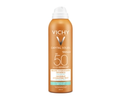 VICHY IDEAL CAPITAL SOLEIL SPF50 UVB+UVA INVISIBLE HYDRATING MIST / CHAI XỊT CHỐNG NẮNG DẠNG PHUN SƯƠNG LÂU TRÔI SPF50, CHỐNG TIA UVB+UVA