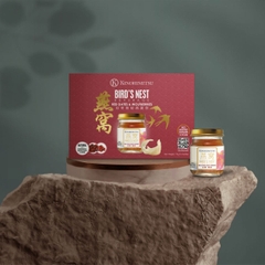 KINOHIMITSU BIRD’S NEST WITH RED DATES & WOLFBERRIRS 75G / NƯỚC YẾN THƯỢNG HẠNG ĐẸP DA, TRƯỜNG THỌ