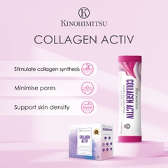 KINOHIMITSU ACTIV 5G / BỘT UỐNG TRẮNG DA, PHỤC HỒI DA SẪM MÀU