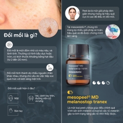 MESOPEEL® MD MELANOSTOP TRANEX: Giải Pháp Peel Đặc Trị Nám & Tăng Sắc Tố Chuyên Sâu