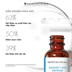 SKINCEUTICALS BLEMISH + AGE DEFENSE / TINH CHẤT CHUYÊN BIỆT GIÚP GIẢM KHUYẾT ĐIỂM TRÊN DA