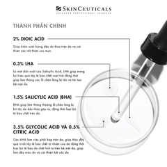 SKINCEUTICALS BLEMISH + AGE DEFENSE / TINH CHẤT CHUYÊN BIỆT GIÚP GIẢM KHUYẾT ĐIỂM TRÊN DA