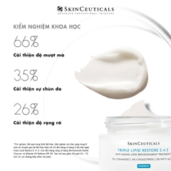 SKINCEUTICALS TRIPLE LIPID RESTORE 2:4:2 / KEM DƯỠNG DA GIÚP DƯỠNG ẨM, LÀM DA MỀM MẠI, GIẢM NẾP NHĂN