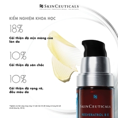 SKINCEUTICALS RESVERATROL B E / TINH CHẤT CHUYÊN BIỆT BAN ĐÊM GIÚP GIẢM QUÁ TRÌNH OXY HOÁ, DẤU HIỆU LÃO HOÁ, LÀM SĂN CHẮC DA VÀ TÁI TẠO, PHỤC HỒI DA