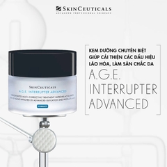 SKINCEUTICALS A.G.E. INTERRUPTER ADVANCED / KEM DƯỠNG CHUYÊN BIỆT CẢI THIỆN DA LÃO HÓA, GIÚP DA SĂN CHẮC