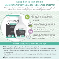 DERMOXEN PRONEEM: Dung Dịch Vệ Sinh Phụ Nữ Chuyên Biệt Cho Giai Đoạn Nhạy Cảm