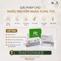 Nourkrin Hair Growth+ inCLINIC – Viên Uống Hỗ Trợ Nuôi Dưỡng Và Thúc Đẩy Chu Kỳ Mọc Tóc Khỏe Mạnh