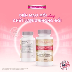 PROBIO WHITE / VIÊN UỐNG CHỨA MEN VI SINH TRẮNG DA, GIẢM NÁM (mẫu mới)