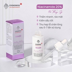 ( Date 7-2027 ) EVENSWISS NIA20 / TINH CHẤT CHĂM SÓC DA ĐA NĂNG