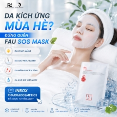 FAU Skin Solution SOS Mask – Mặt Nạ Lạnh Làm Dịu Da, Cấp Ẩm Chuyên Sâu Và Hỗ Trợ Phục Hồi Làn Da Nhạy Cảm