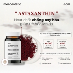 MESOESTETIC AOX GLUTATHIONE / VIÊN UỐNG SÁNG DA, NGĂN NGỪA LÃO HÓA