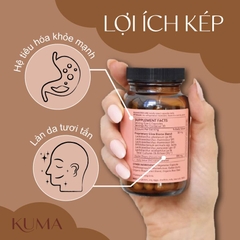 KUMA GLOW BIOME / VIÊN UỐNG CÂN BẰNG HỆ VI SINH, HỖ TRỢ ĐIỀU TRỊ MỤN  