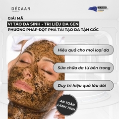 DECAAR ALGAE PEELING REGIMEN: Vi Tảo Sinh Trị Liệu Gen