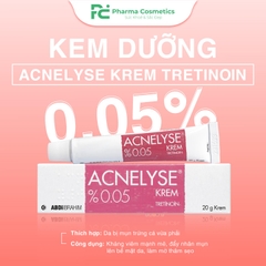 ACNELYSE KREM TRETINOIN 20G: Kem Trị Mụn & Trẻ Hóa Da