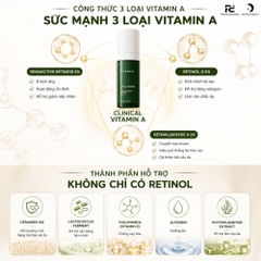 THERAMID CLINICAL VITAMIN A – Tinh Chất Chuyên Sâu Hỗ Trợ Làm Mờ Nếp Nhăn, Tăng Độ Đàn Hồi Và Nuôi Dưỡng Làn Da Tươi Trẻ