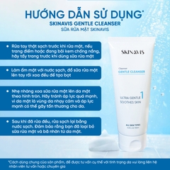 Skinavis Gentle Cleanser: Sữa Rửa Mặt Dịu Nhẹ - Làm Sạch Sâu & Cân Bằng Độ Ẩm Cho Da
