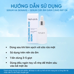 SKINAVIS HYALURONIC ACID SERUM: Cấp Ẩm Đa Tầng, Phục Hồi & Làm Dịu Làn Da Khô, Nhạy Cảm
