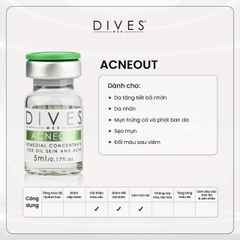DIVES MED ACNEOUT: Meso Tiêu Cồi Mụn, Bình Thường Hóa Da Dầu Mụn từ Đức