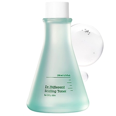 DR.DIFFERENT SCALING TONER (OILY SKIN) / TONER TẨY DA CHẾT DỊU NHẸ CHO DA DẦU VÀ DA HỖN HỢP
