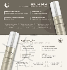COMBO TRỊ NÁM, DƯỠNG SÁNG & PHỤC HỒI DA TOÀN DIỆN CASMARA (NIGHT & DAY)
