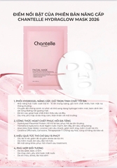 Chantelle Hydraglow Mask – Mặt Nạ Nhau Thai Cừu Phục Hồi & Trẻ Hóa Da Cấp Độ Tế Bào