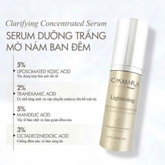 CASMARA CLARIFYING CONCENTRATED SERUM / SERUM DƯỠNG TRẮNG, MỜ NÁM BAN ĐÊM 