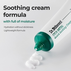 DR.DIFFERENT CICA METAL QUICK SOOTHING CREAM / KEM DƯỠNG LÀM DỊU DA CẤP TỐC, PHỤC HỒI TỰ NHIÊN CỦA DA