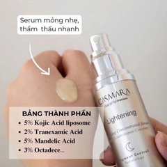 CASMARA CLARIFYING CONCENTRATED SERUM / SERUM DƯỠNG TRẮNG, MỜ NÁM BAN ĐÊM 