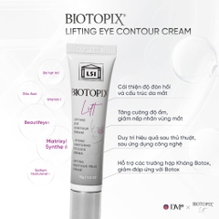 BIOTOPIX® Lift Eye Contour Cream – Kem Nâng Cơ, Trẻ Hóa & Chống Sụp Mí Mắt Chuyên Sâu