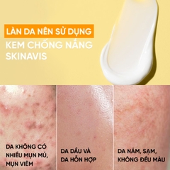 SKINAVIS SUNSCREEN DEFENSE: Kem Chống Nắng Phổ Rộng, Bảo Vệ Toàn Diện & Dưỡng Ẩm Khô Thoáng