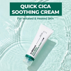 DR.DIFFERENT CICA METAL QUICK SOOTHING CREAM / KEM DƯỠNG LÀM DỊU DA CẤP TỐC, PHỤC HỒI TỰ NHIÊN CỦA DA