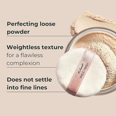 M. ASAM® MAGIC FINISH SETTING POWDER FINAL TOUCH BARE SKIN 15G / PHẤN BỘT TRONG SUỐT KIỀM DẦU 
