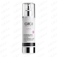 GIGI LOTUS MOISTURIZING SERUM HYALURONIC ACID / TINH CHẤT HOA SEN CĂNG BÓNG, TRẺ HOÁ VÀ PHỤC HỒI DA TỔN THƯƠNG 