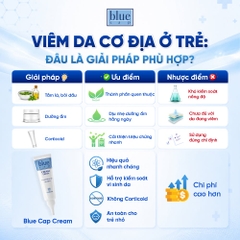 Blue Cap Cream 50g – Kem dưỡng ẩm sâu, hỗ trợ làm dịu da khô và nhạy cảm