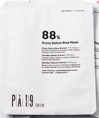 PA19 SKIN 88% ORYZA SATIVA RICE MASK/ 1 HỘP 10 MIẾNG MẶT NẠ PA19 SKIN 88% ORYZA SATIVA RICE MASK