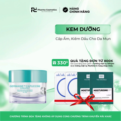 GERMAINE DE CAPUCCINI PUREX OIL-FREE HYDRO-MAT GEL: Kem Dưỡng Cấp Ẩm, Kiềm Dầu Cho Da Mụn