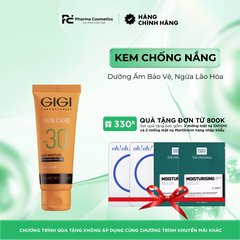 GIGI SUNCARE ADVANCED PROTECTION MOIST SPF 30 ONLY: Kem Chống Nắng Dưỡng Ẩm Bảo Vệ, Ngừa Lão Hóa
