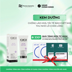 GIGI NUTRI PEPTIDE 10% GLYCOLIC CREAM / KEM DƯỠNG CHỐNG LÃO HOÁ, TẨY TẾ BÀO CHẾT NHẸ, THU NHỎ LỖ CHÂN LÔNG 