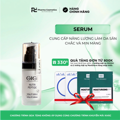 GIGI NUTRI PEPTIDE VITALITY SERUM / SERUM CUNG CẤP NĂNG LƯỢNG LÀM DA SĂN CHẮC VÀ MỊN MÀNG 30ml