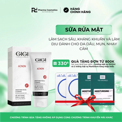 GIGI ACNON SMOOTHING FACIAL CLEANSER / SỮA RỬA MẶT LÀM SẠCH SÂU, KHÁNG KHUẨN VÀ LÀM DỊU DÀNH CHO DA DẦU, MỤN, NHẠY CẢM 