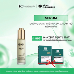 GIGI NEW AGE G4 GLOW UP SERUM / SERUM DƯỠNG SÁNG, TRẺ HOÁ DA VÀ LÀM MỜ NẾP NHĂN 30ML