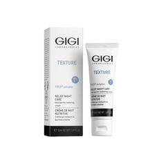 GIGI TEXTURE RELIEF NIGHT CARE CREAM / KEM DƯỠNG PHỤC HỒI VÀ NUÔI DƯỠNG DA BAN ĐÊM, CỦNG CỐ HÀNG RÀO BẢO VỆ DA 