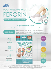 FOOT PEELING PACK PERORIN: Tái Tạo Làn Da Chân Mịn Màng & Khỏe Mạnh
